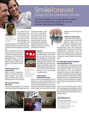 News, Dr. Desmyttère, Zahnarzt München, smileforever