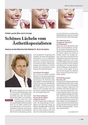 News, Dr. Desmyttère, Zahnarzt München, smileforever