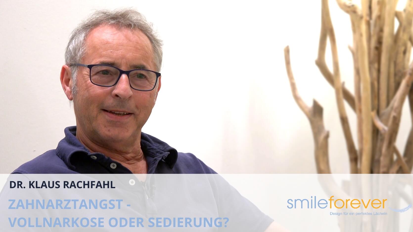 Vollnarkose Zahnbehandlung, smileforever, Zahnarzt München, Dr. Rachfahl